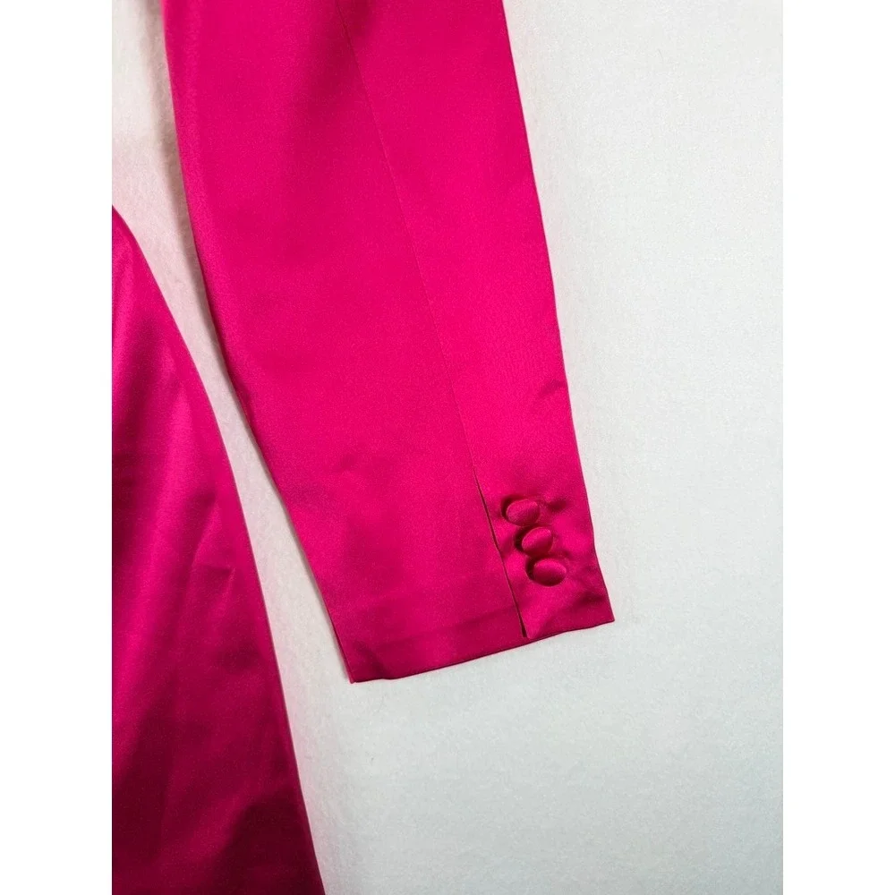NEW Romeo Hunte x The Drop Hot Pink Cutout Blazer Dress Size XL